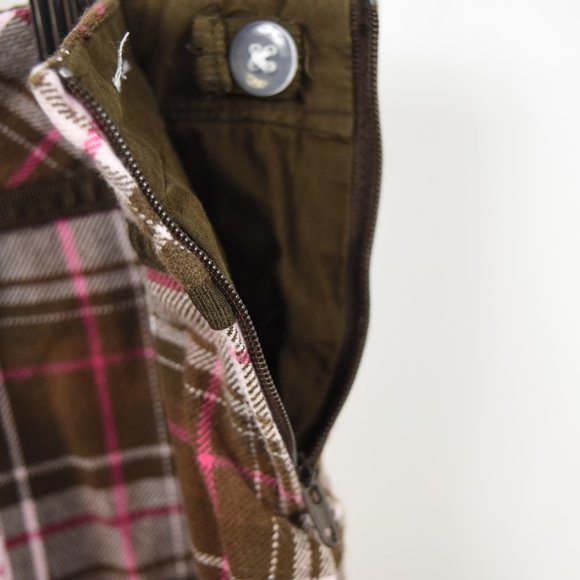 Brown and pink tartan skort - Picture 5 of 6